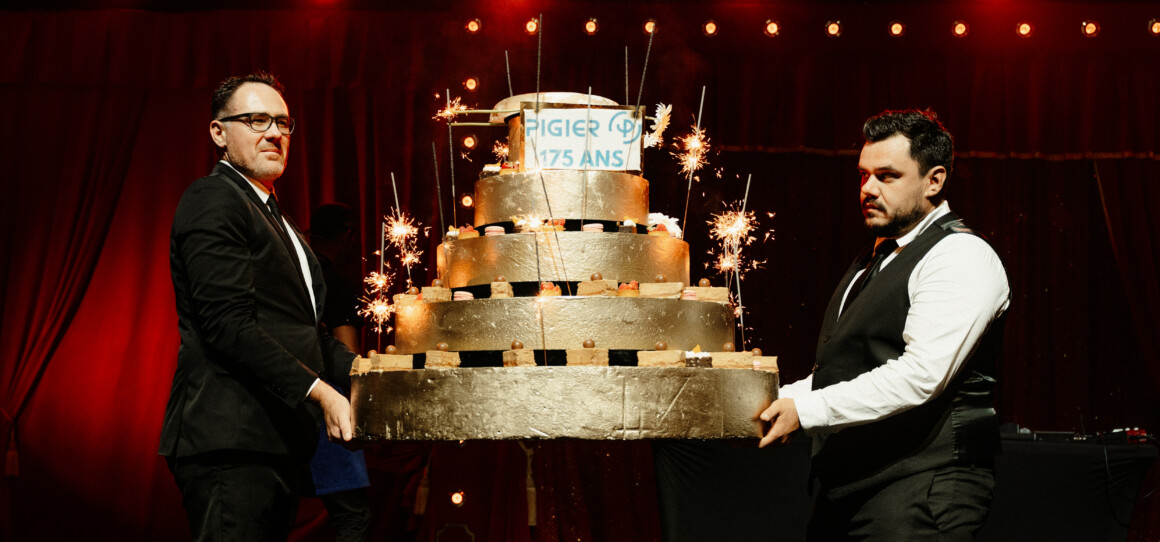 175 ans Pigier_gateau